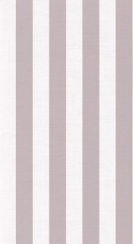 stripes beige and brown non-woven wallpaper Casadeco - Five O'Clock Texdecor FOCL85831358
