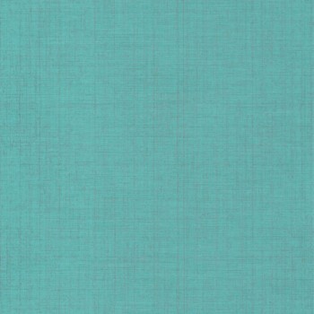 Turquoise non-woven wallpaper shimmering gold Casadeco - Five O'Clock Texdecor FOCL85846408