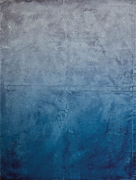 Eijffinger Lino 55-379105 Wandbild blau Betonstruktur Optik