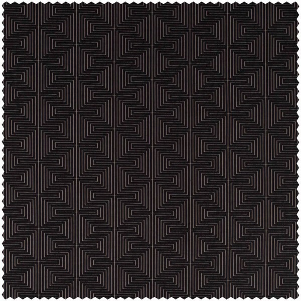 zickzack Linienmuster schwarz Dekostoff Sanderson Harlequin - Colour 1 HMOU130673