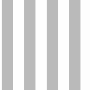 Streifenmuster Tapete grau-weiß Stripes 005661