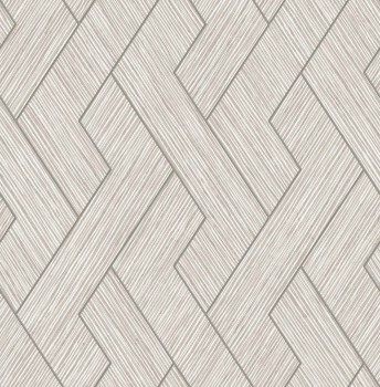 non-woven wallpaper braided ribbons beige 026728