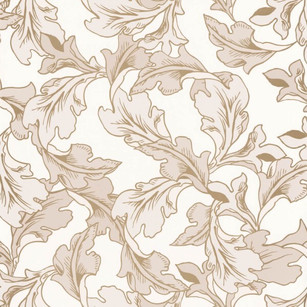 pattern green non-woven wallpaper Caselio - Dream Garden DGN102247010