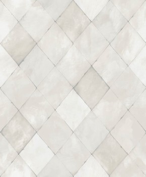 Diamond Pattern Gray and Taupe Wallpaper Kitchen Recipes Essener G12261