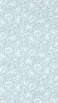 Hibiscus Flowers Wallpaper Blue MSIM217071