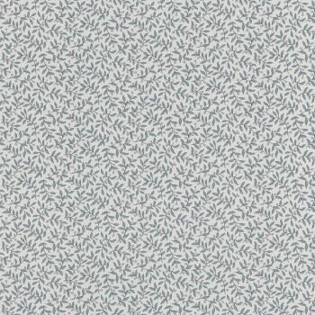 leaf pattern wallpaper gray Petite Fleur 5 Rasch Textil 288260