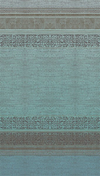 Retromuster Hell blau Wandbild Wallpower Favourites Eijffinger 309053
