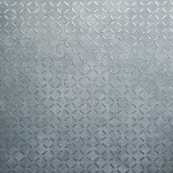 iron grid optics non-woven wallpaper steel blue Urban Classics Hohenberger 30048-HTM