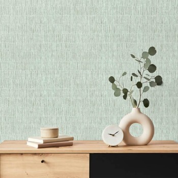 Blue and green wallpaper eco-friendly material Feel Hohenberger 65025-HTM