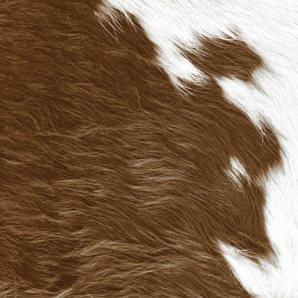 mural fur look brown 357242