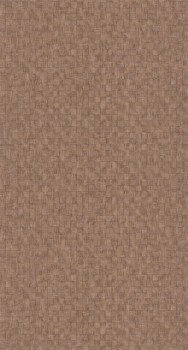 Braided look with glossy pigments wallpaper brown Casadeco - Ginkgo Texdecor GINK86251414
