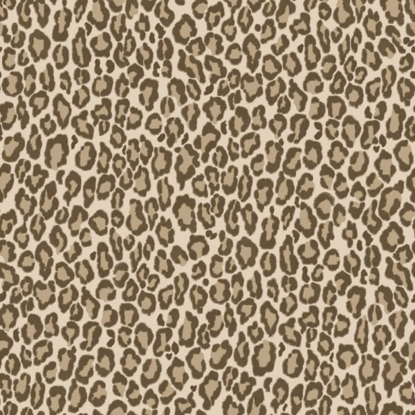Leopardenfelloptik-Tapete beige Paradise 139152