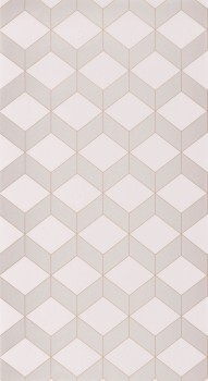 Shapes beige wallpaper Casadeco - 1930 Texdecor MNCT85681212