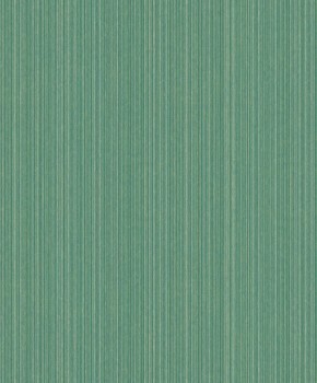 non-woven wallpaper fine lines green 87030