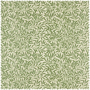 Decoration fabric delicate leaf pattern green MEWF227020