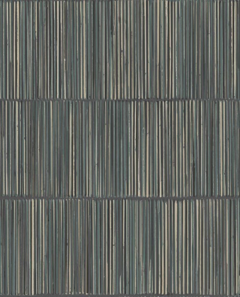 stripe pattern green non-woven wallpaper Terra Eijffinger 391511 _L