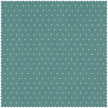dot pattern turquoise decorative fabric Petite Fleur 5 Rasch Textil 871691