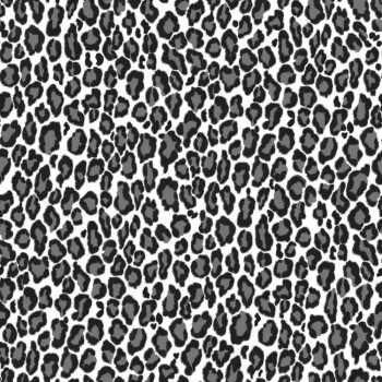 Leopardenmuster-Tapete schwarz-weiß Paradise 136810