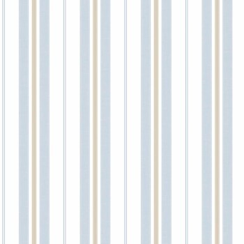 Gestreifte Tapete blau Muster Stripes 303233