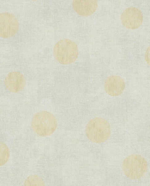Eijffinger Lino 55-379042 non-woven wallpaper gray Mint gray dots gold