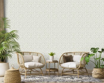 tile look non-woven wallpaper sand beige Azulejo Hohenberger 26861