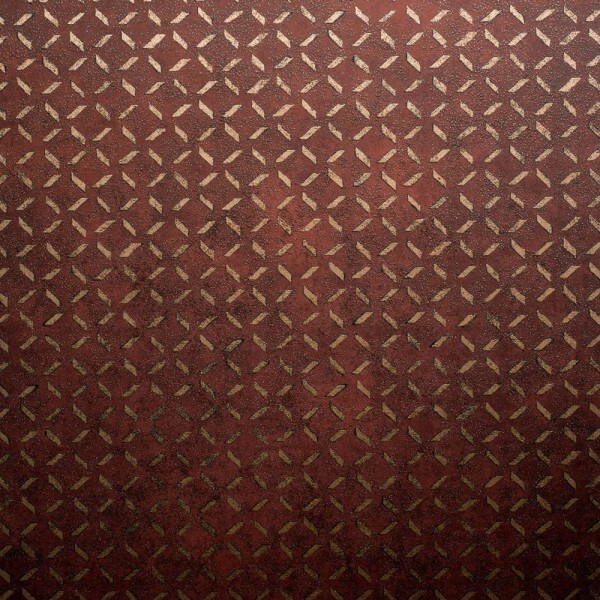 iron grid pattern dark red non-woven wallpaper Urban Classics Hohenberger 30049-HTM