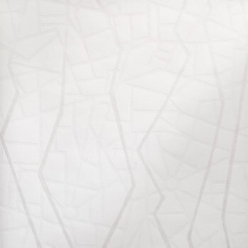 Moving lines structure white non-woven wallpaper Slow Living Hohenberger 64640-HTM
