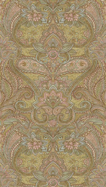 ornament pattern mural brown taupe Wallpower Favorites Eijffinger 309085