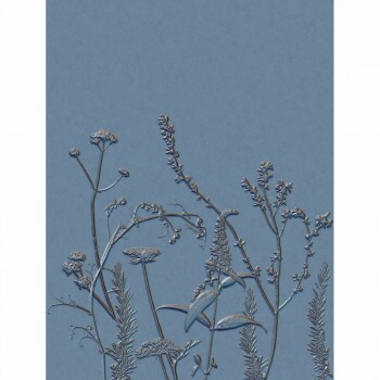 Casadeco - Natura Wandbild ecodeco 36-NTRA83936484 Blumen blau