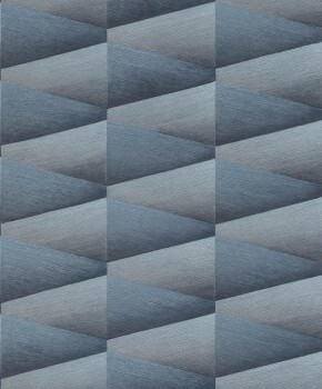 pattern with gradient blue non-woven wallpaper Composition Rasch 554656