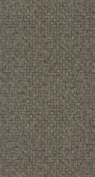 Woven pattern with luster pigments non-woven wallpaper green Casadeco - Ginkgo Texdecor GINK86257520