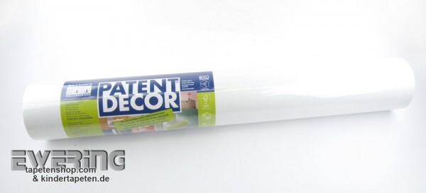 Marburger Patent Decor Glattvlies passend zur 3D Kollektion Tapete 6-9794_L weiß glatt 25,00 x 0,75 m