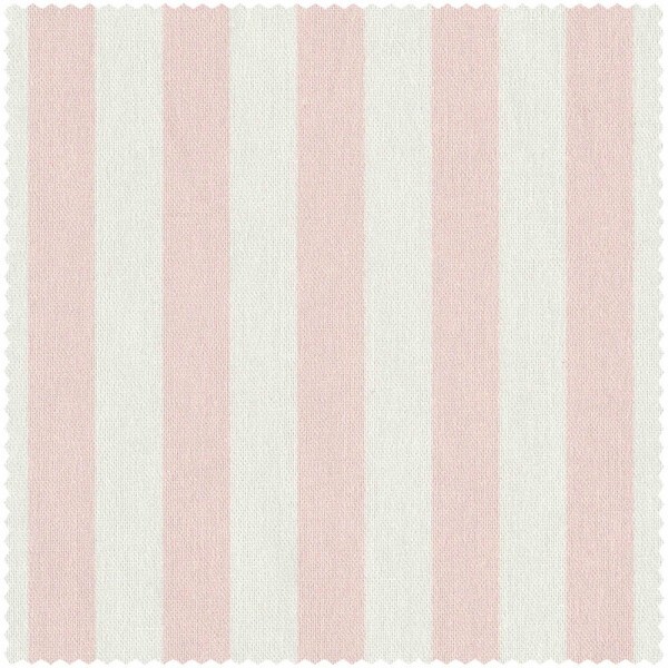 Dekostoff Streifen weiß rosa 871752