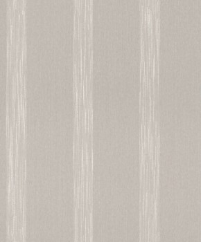 non-woven wallpaper striped look gray 86057