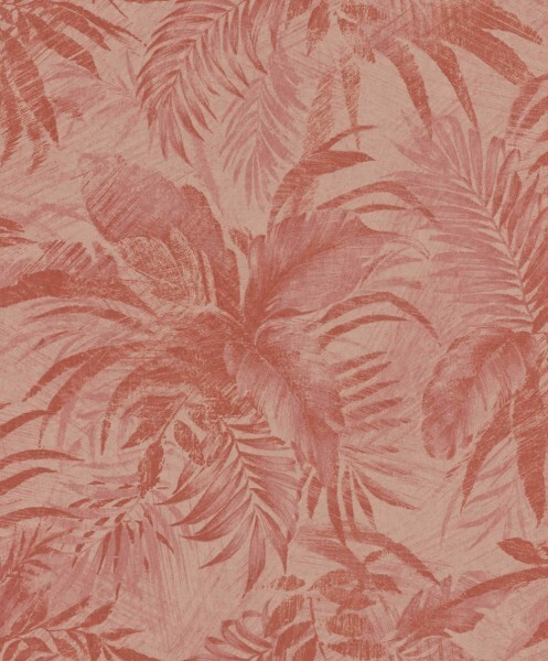 Abaca 23-229171 Rasch Textil Vliestapete floral Muster rot