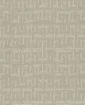 Eijffinger Siroc 55-376064 sand-beige Vliestapete Labyrinth Muster
