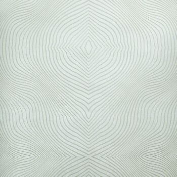 Mint green non-woven wallpaper shiny wavy lines Slow Living Hohenberger 30032-HTM
