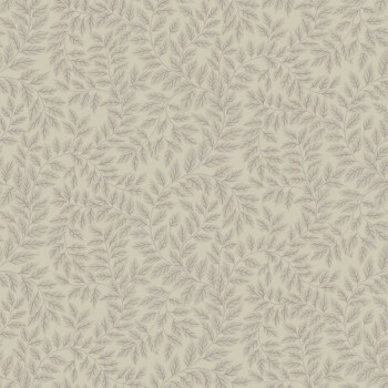 wallpaper drawn foliage brown 034018