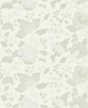 Flower tendrils wallpaper delicate cream Italian Style Essener 24841
