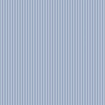 Schmale blau Streifentapete Stripes 007567