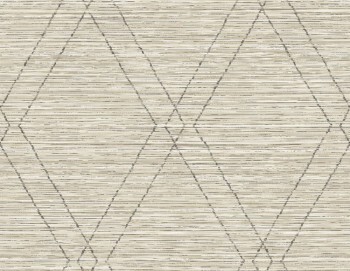 graphic style beige non-woven wallpaper Charleston Rasch Textil 132105