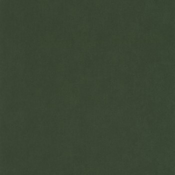 Plain dark green wallpaper Caselio - Labyrinth Texdecor LBY64527370