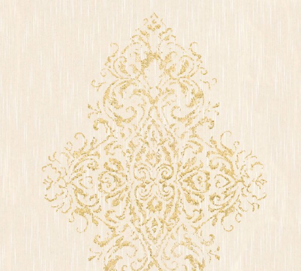 AS Creation Architects Paper Luxury Wallpaper 319452, 8-31945-2 Vliestapete beige gold