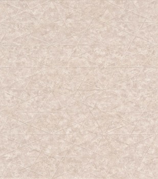 raised net pattern light brown non-woven wallpaper Composition Rasch 554335