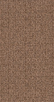Structured look brown non-woven wallpaper Casadeco - Ginkgo Texdecor GINK86251510