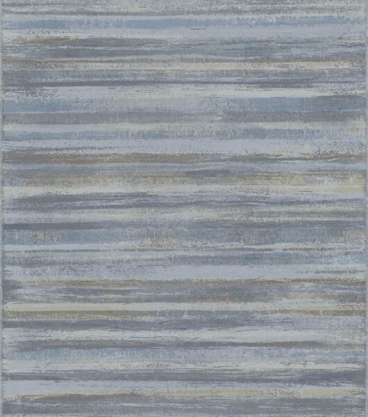 non-woven wallpaper striped pattern blue 124466