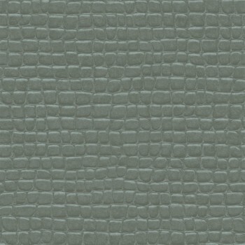 non-woven wallpaper Animal print green 347778