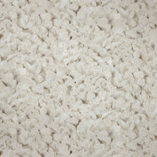 Blätterähnliches Muster Grau Vliestapete Salt Hohenberger 65306-HTM