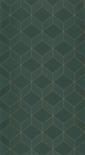 Geometrisch Grün Tapete Casadeco - 1930 Texdecor MNCT85687517