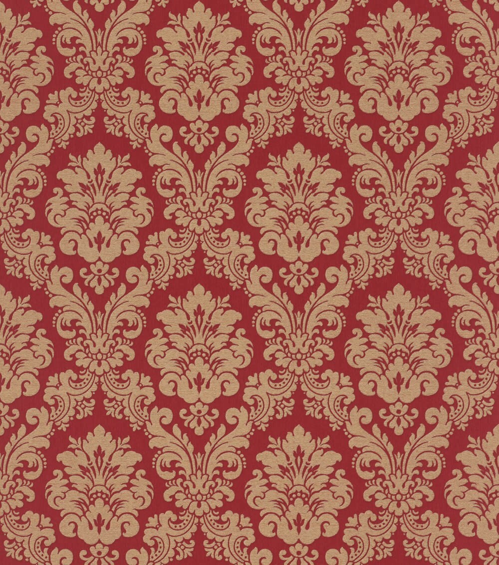 baroque look vinyl wallpaper cream Trianon 13 Rasch 570526